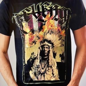 NWT MOTO Motorcycle 🏍 biker Graphic T shirt made in the USA 🇺🇸 organic cotton